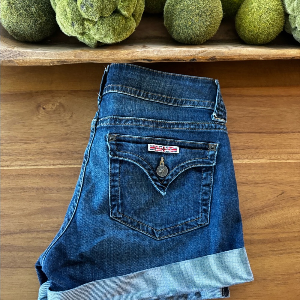 Blue Denim Shorts Hudson women 29